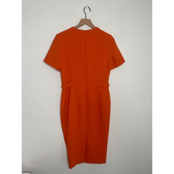 Karen Millen Orange Midi Dress - Picture 7 of 11